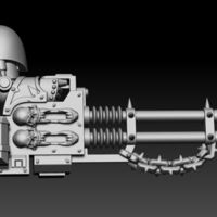 2 HANDS WITH AUTOCANNON REAPER AND WITH HEAVY FLAMER - Thumbnail 3