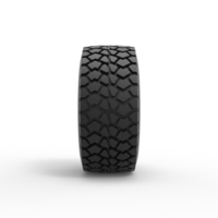 Military truck tire 9 Scale 1:25 - Thumbnail 4