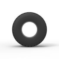 Military truck tire 9 Scale 1:25 - Thumbnail 5