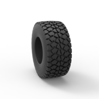 Military truck tire 9 Scale 1:25 - Thumbnail 8