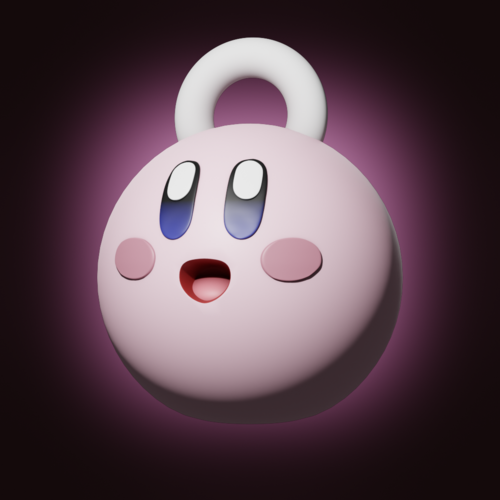 Kirby christmas ornament 3D Print 497807