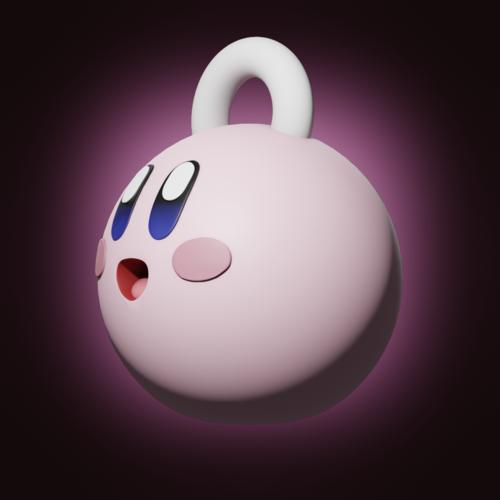 Kirby christmas ornament 3D Print 497809