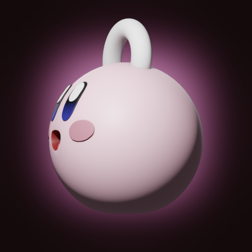 Kirby christmas ornament 3D Print 497810