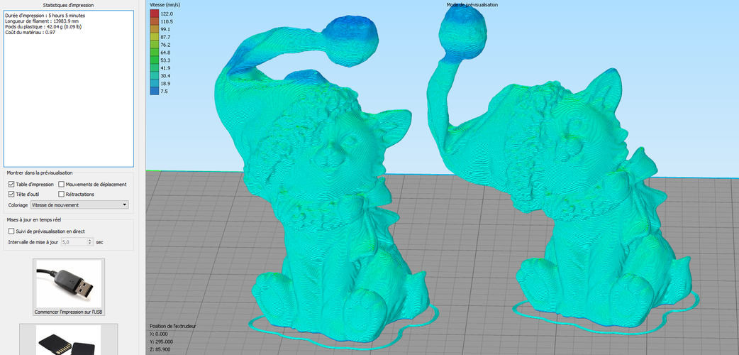 Christmas cat  3D Print 497860