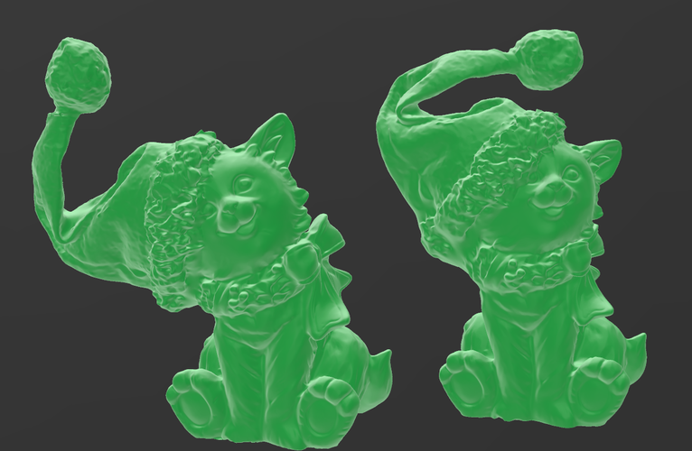 Christmas cat  3D Print 497861