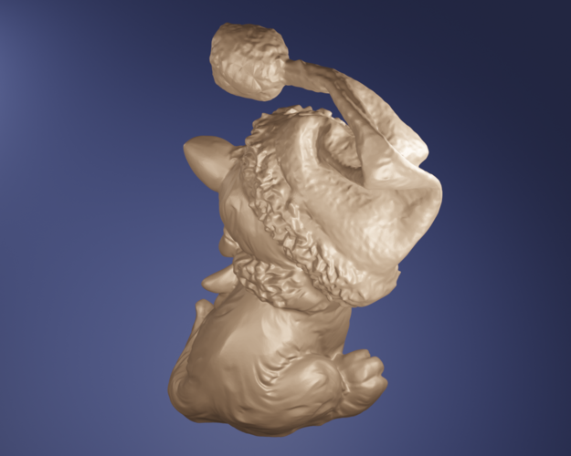 Christmas cat  3D Print 497864