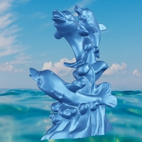 Dauphin et bébé - Thumbnail 5