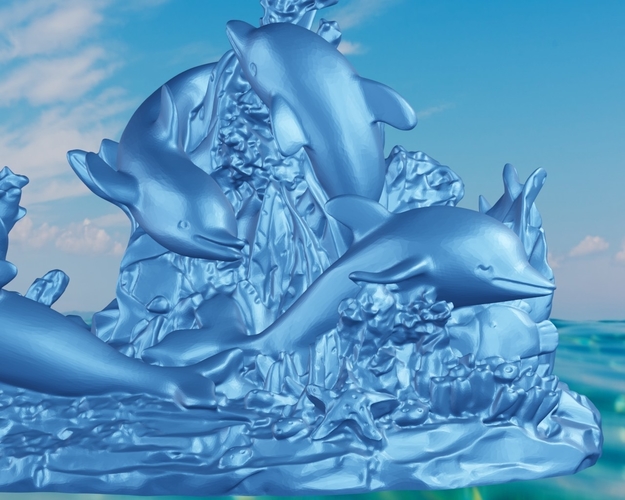 Dolphin MEGA 3D Print 497890