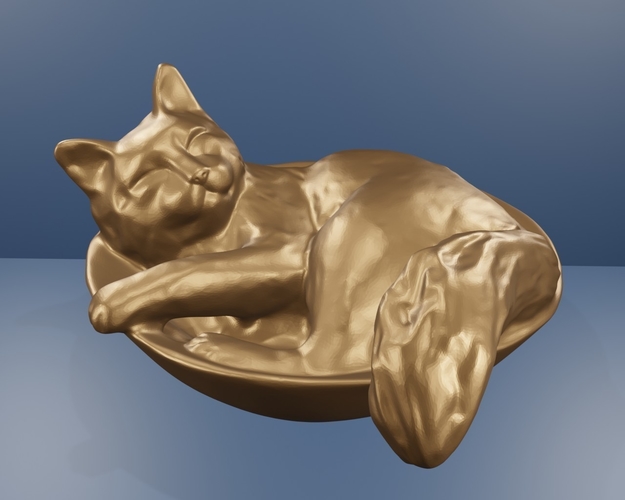 Cat sleep 3D Print 497900