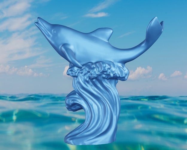 Dolphin wave  3D Print 497912