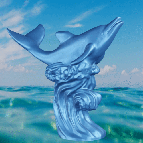 Dolphin wave  3D Print 497915