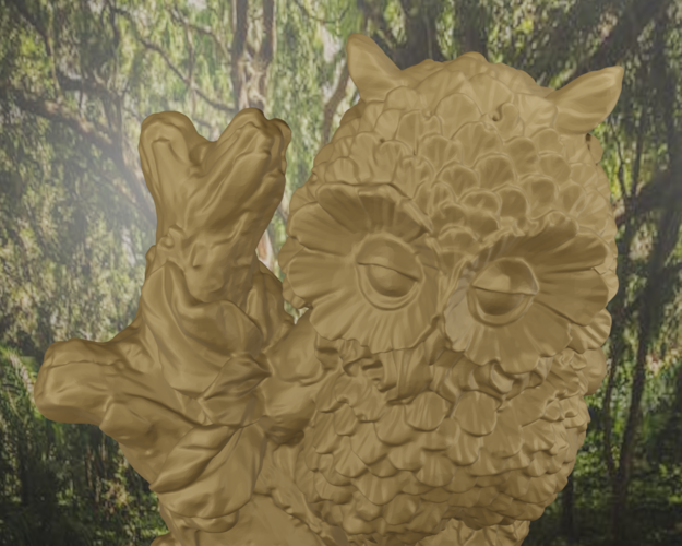 Owl tree  3D Print 497936