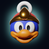 King Dedede christmas ornament - Thumbnail 1