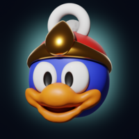 King Dedede christmas ornament - Thumbnail 2