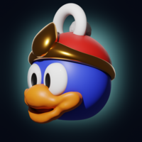 King Dedede christmas ornament - Thumbnail 4