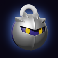 Meta Knight  christmas ornament - Thumbnail 2