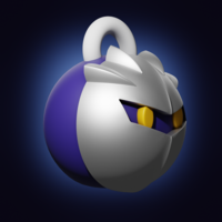 Meta Knight  christmas ornament - Thumbnail 4