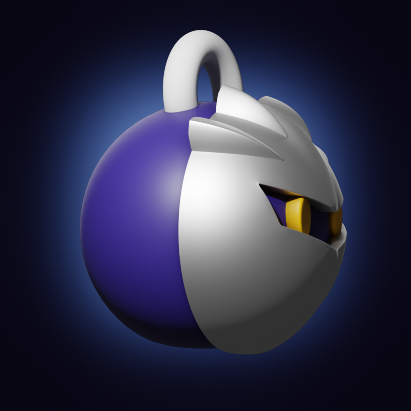 Meta Knight  christmas ornament