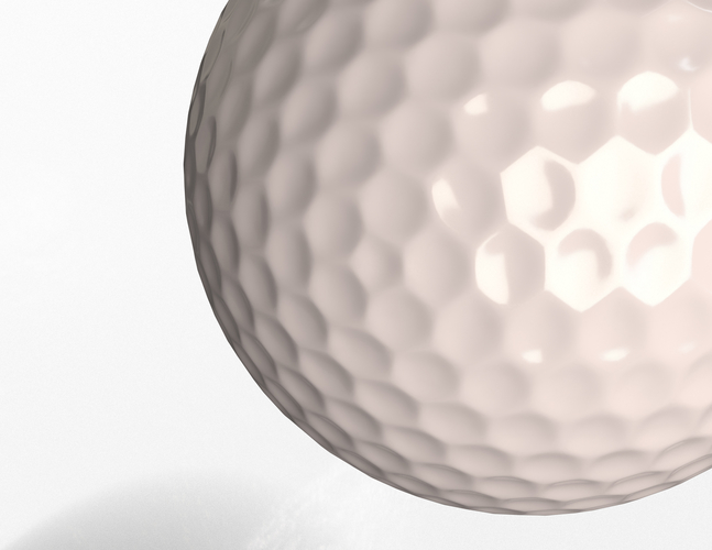 Golf Ball Generic 3D Print 498077