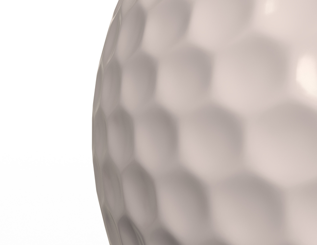 Golf Ball Generic 3D Print 498079