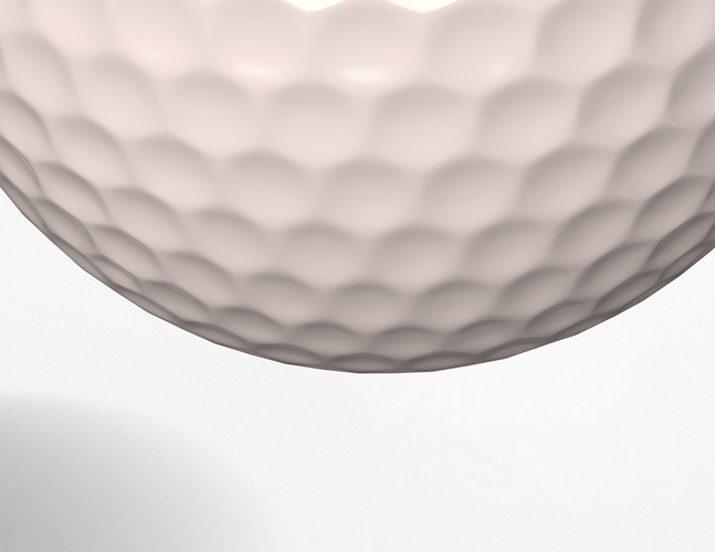 Golf Ball Generic 3D Print 498080