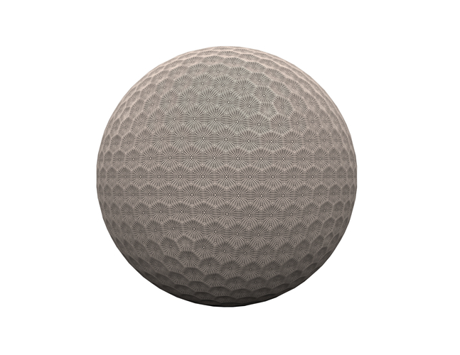 Golf Ball Generic 3D Print 498081