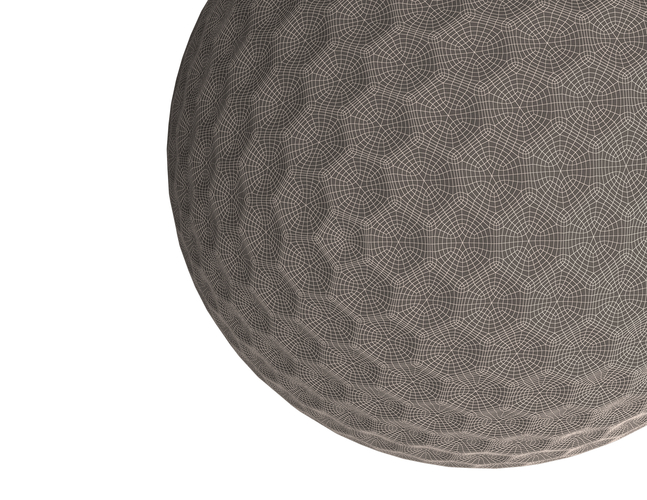 Golf Ball Generic 3D Print 498082