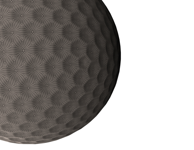 Golf Ball Generic 3D Print 498083