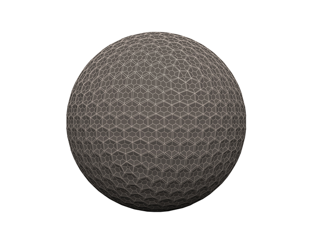 Golf Ball Generic 3D Print 498086