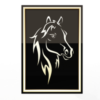 Small Horse Frame Decoration 3D Printing 498091