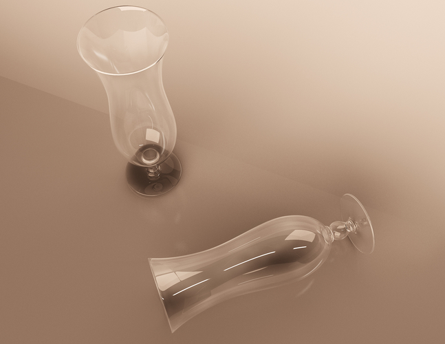 Hurricane Cocktail Glass 3D Print 498111