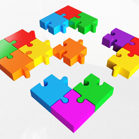 Small Jigsaw Puzzle 03 3D Printing 498137