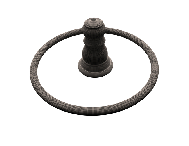 Moen Kingsley Towel Ring  3D Print 498199