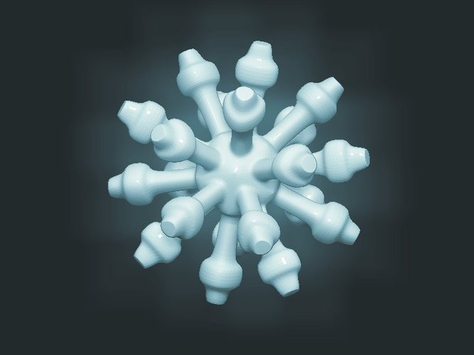3D Snowflake