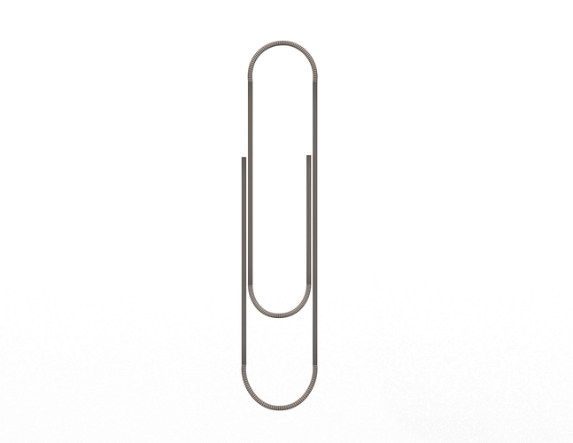 Paperclip 3D Print 498309