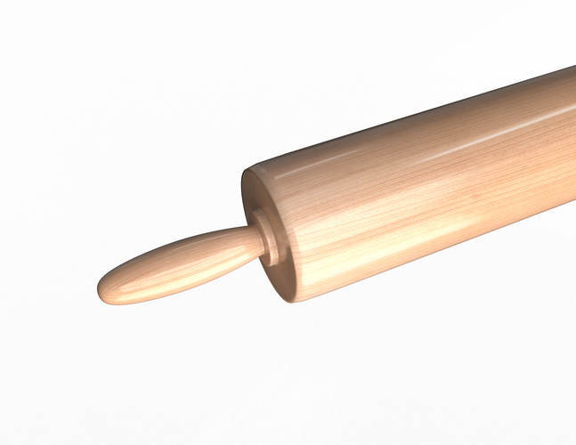 Rolling Pin 3D Print 498408