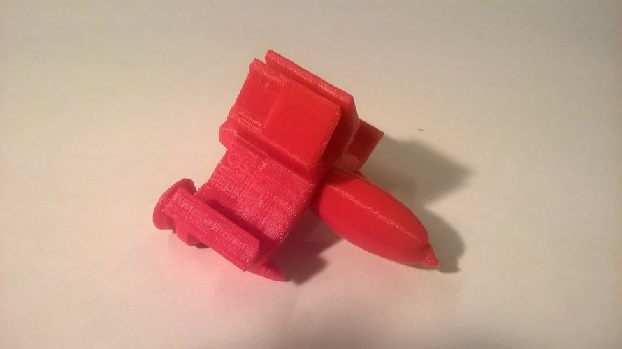Striker Fighter Ship 3D Print 49849