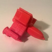 Small Striker Fighter Ship 3D Printing 49849