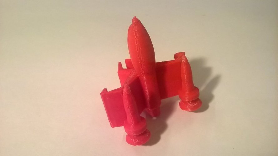 Striker Fighter Ship 3D Print 49850