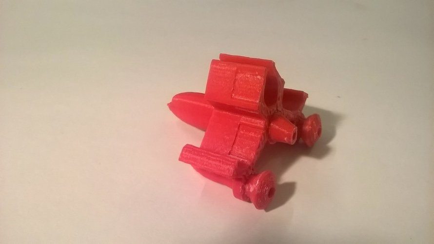 Striker Fighter Ship 3D Print 49851