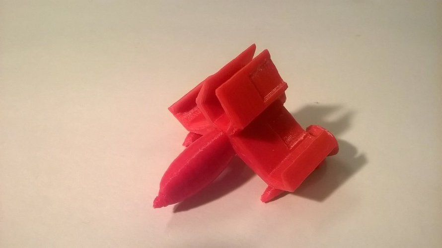 Striker Fighter Ship 3D Print 49852
