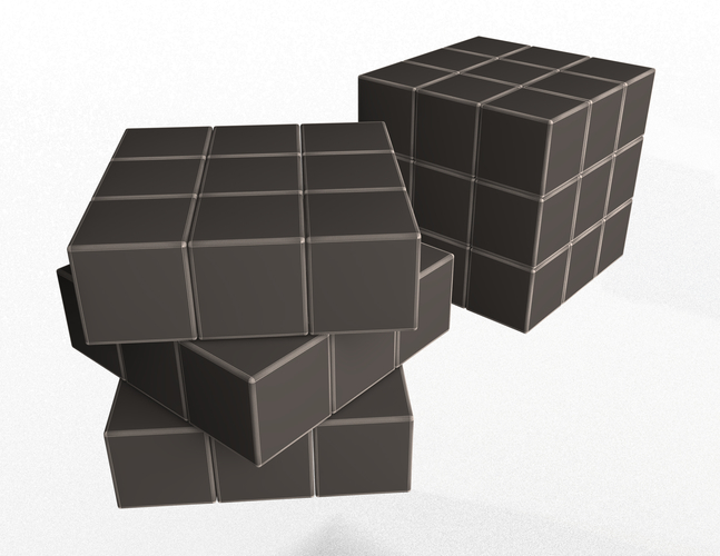 Rubiks Puzzle Cube 3D Print 498624