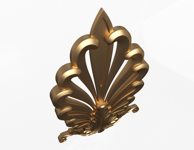 Shell Carved Decoration 3D Print 498629