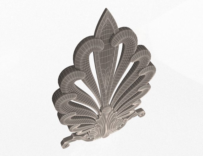 Shell Carved Decoration 3D Print 498634