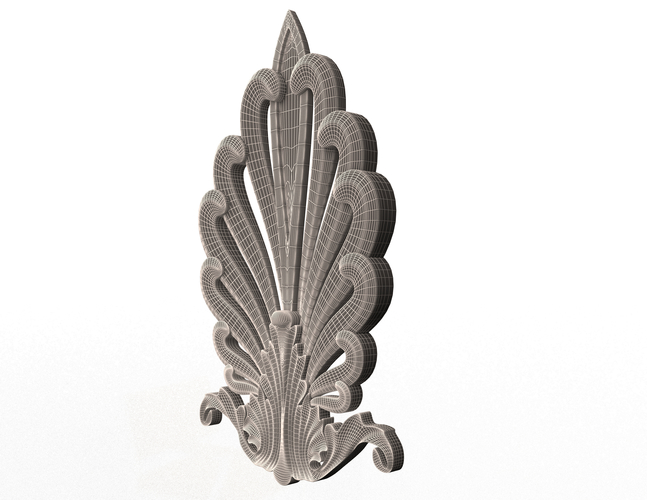 Shell Carved Decoration 3D Print 498635