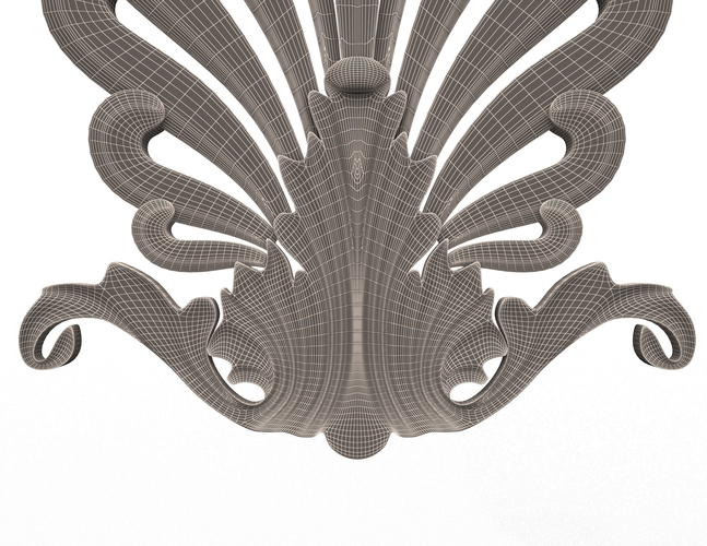 Shell Carved Decoration 3D Print 498636