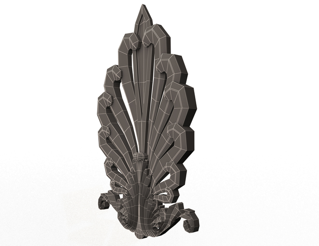 Shell Carved Decoration 3D Print 498639