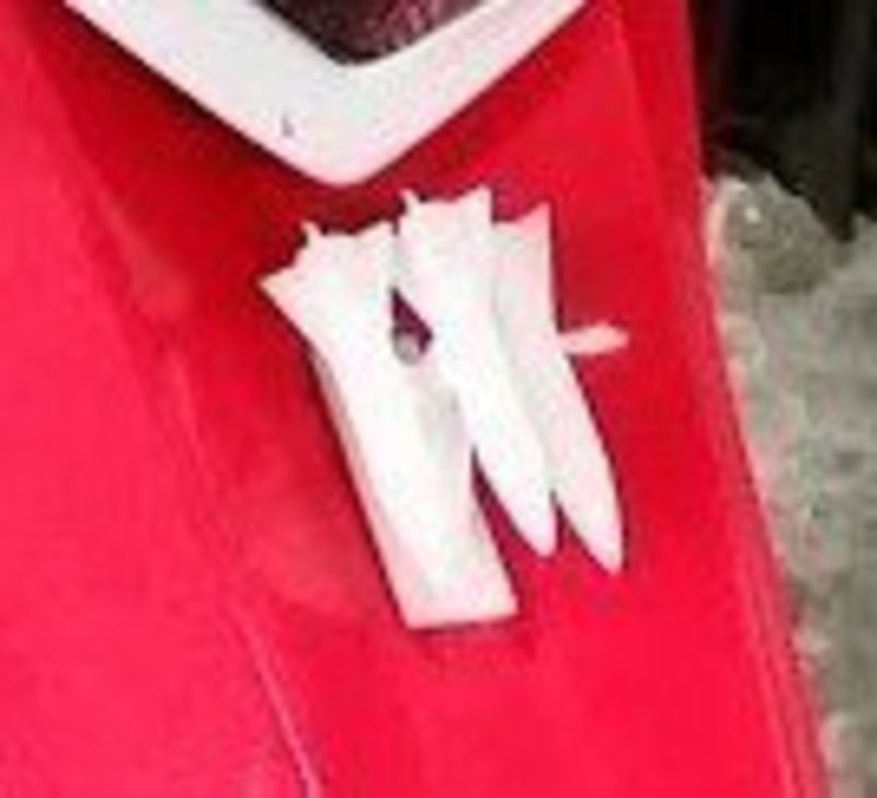 Tri-missile pod for helmet/motorcycle