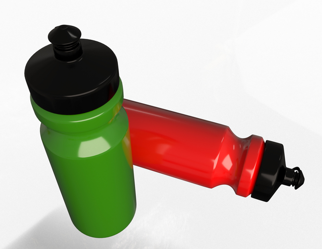 Sport Water Bottle 3D Print 498753