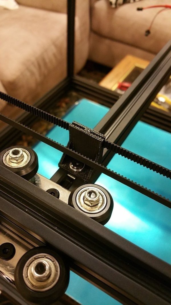 Vertical Cobblebot GT2 Belt Coupler